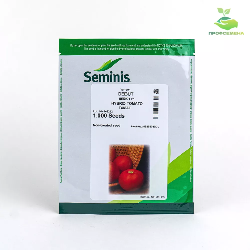 Томат, Дебют F1, 1000шт Seminis_2